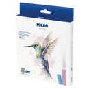 Milan Soft Pastels 24 Pack Metallic Colours