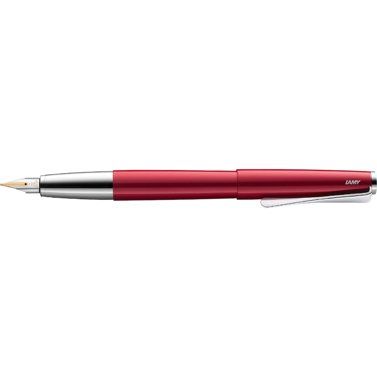 Lamy Studio Fountain Pen Gloss PianoRed with 14kt Fine Nib (068)