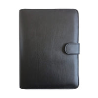 Debden Dayplanner Organiser Desk Snap Closure PU Black