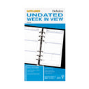 Debden Dayplanner Personal Week to View Undated Refill