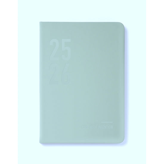 Letts Diary Mid Year A5 Day to Page Conscious Sage 2025/26