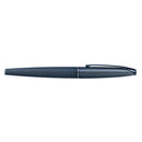 Cross ATX Etched Diamond Pattern Brushed Chrome Fine Nib Fountain Pen