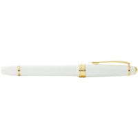 Cross Bailey Light Polished White Resin and Gold Tone Extra Fine Nib Fountain Pen