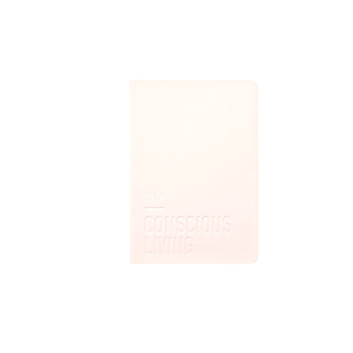 Letts of London Diary Conscious A5 Day to Page Rosewater 2026