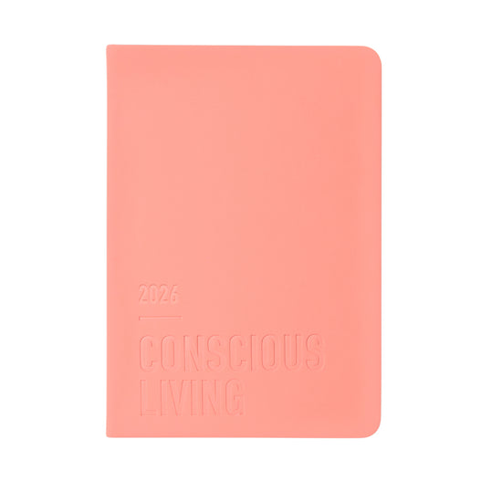 Letts of London Diary Conscious A5 Week to View Clay 2026