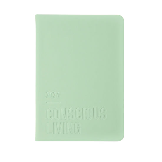 Letts of London Diary Conscious A5 Week to View Sage 2026