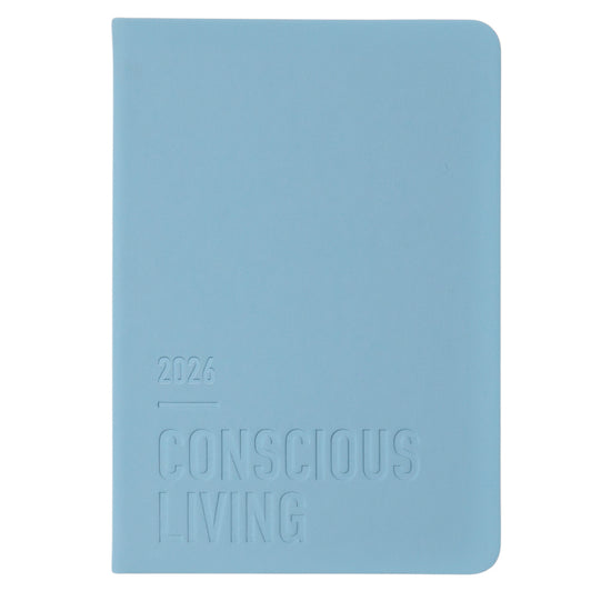 Letts of London Diary Conscious A6 Day to Page Ocean 2026