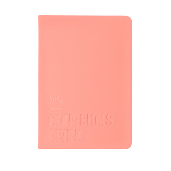 Letts of London Diary Conscious A6 Week to View Clay 2026