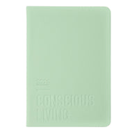 Letts of London Diary Conscious A6 Week to View Sage 2026