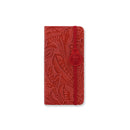 Letts of London Diary Baroque Slim Week to View Red 2026