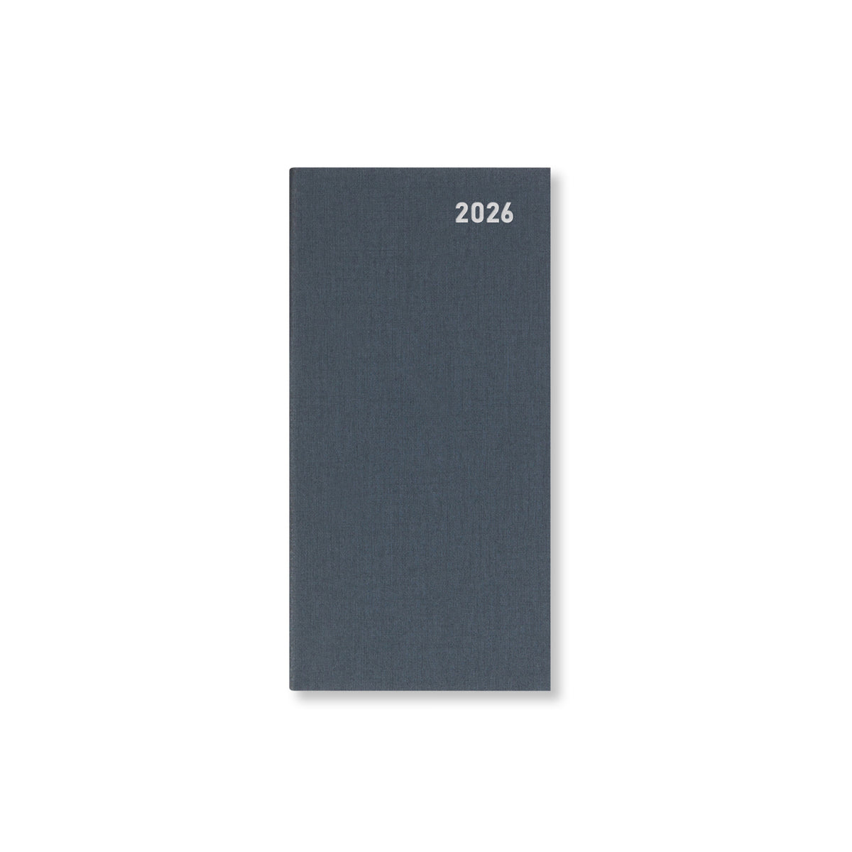 Letts of London Diary Principal Slim Week to View English Grey 2026