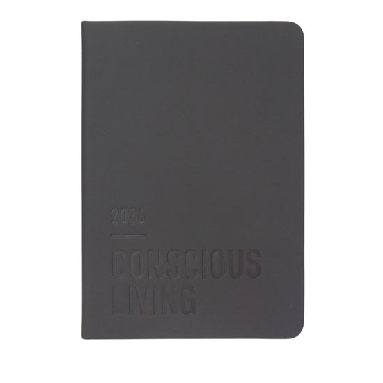 Letts of London Diary Conscious Evergreen A5 Week to View Slate 2026