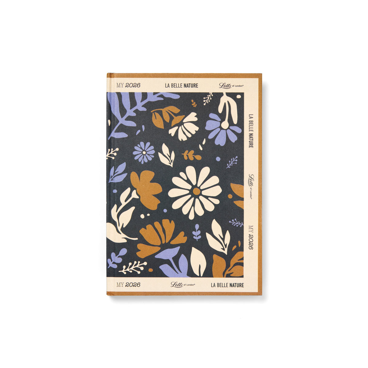 Letts of London Diary La Belle Nature A5 Day to Page Appointments Blue 2026