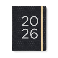 Filofax Planner Moonlight A5 Week to View Black 2026