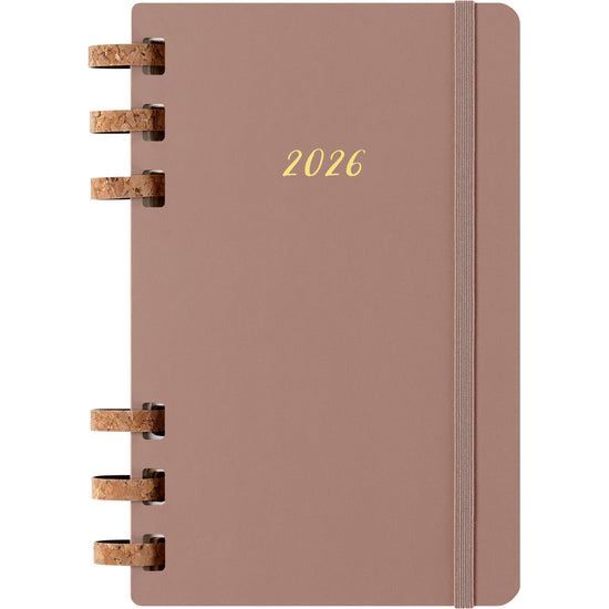 Moleskine 12 Month Spiral Planner HC Large Almond 2026