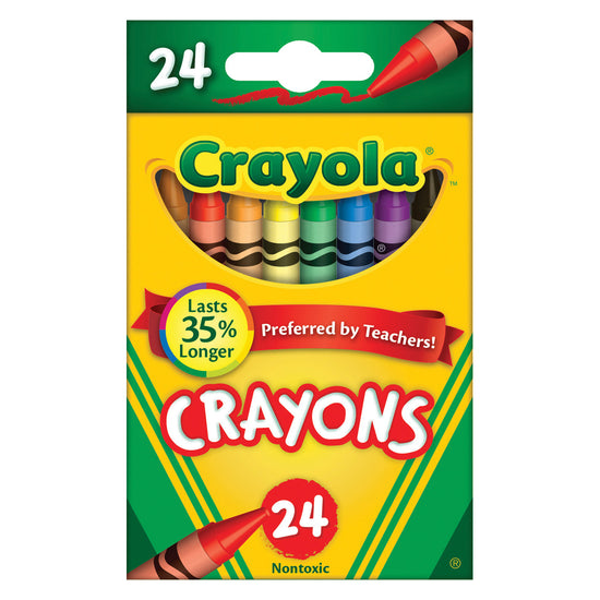 Crayola Regular Crayons Tuck Box 24Pk