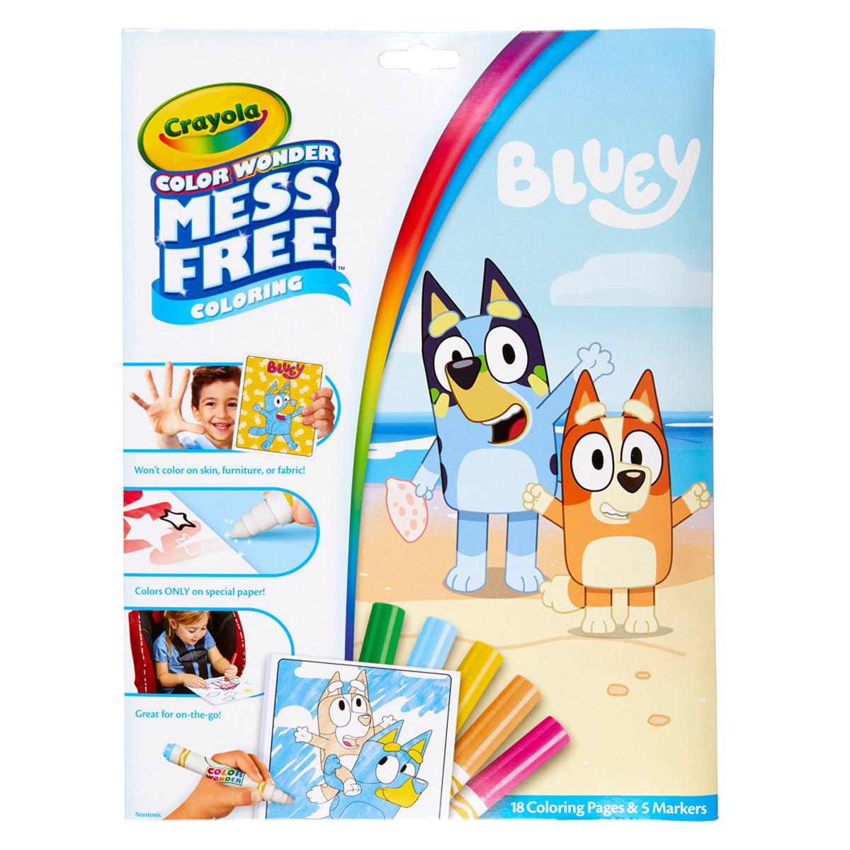 Crayola Color Wonder Foldalope Bluey