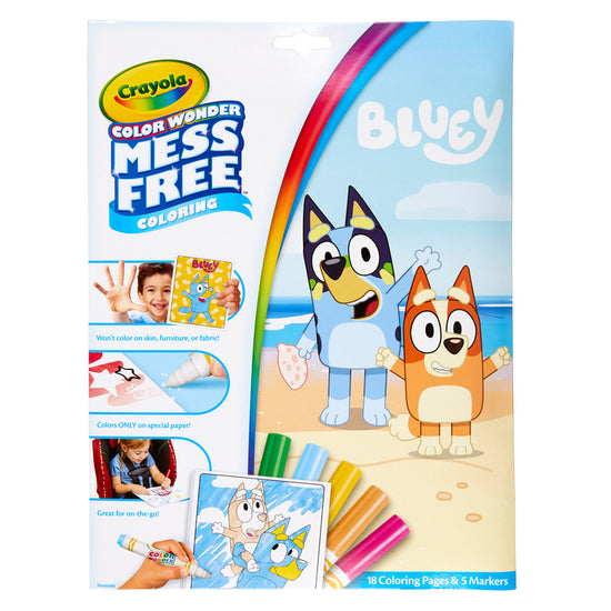 Crayola Color Wonder Foldalope Bluey