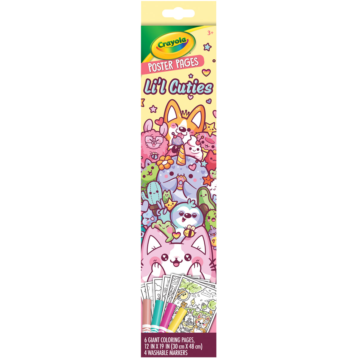 Crayola Poster Pages Li'l Cuties