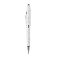 Cross Coventry Zodiac YOT Snake 2025 Pearl White Lacquer with Chrome Appts Ballpoint Pen