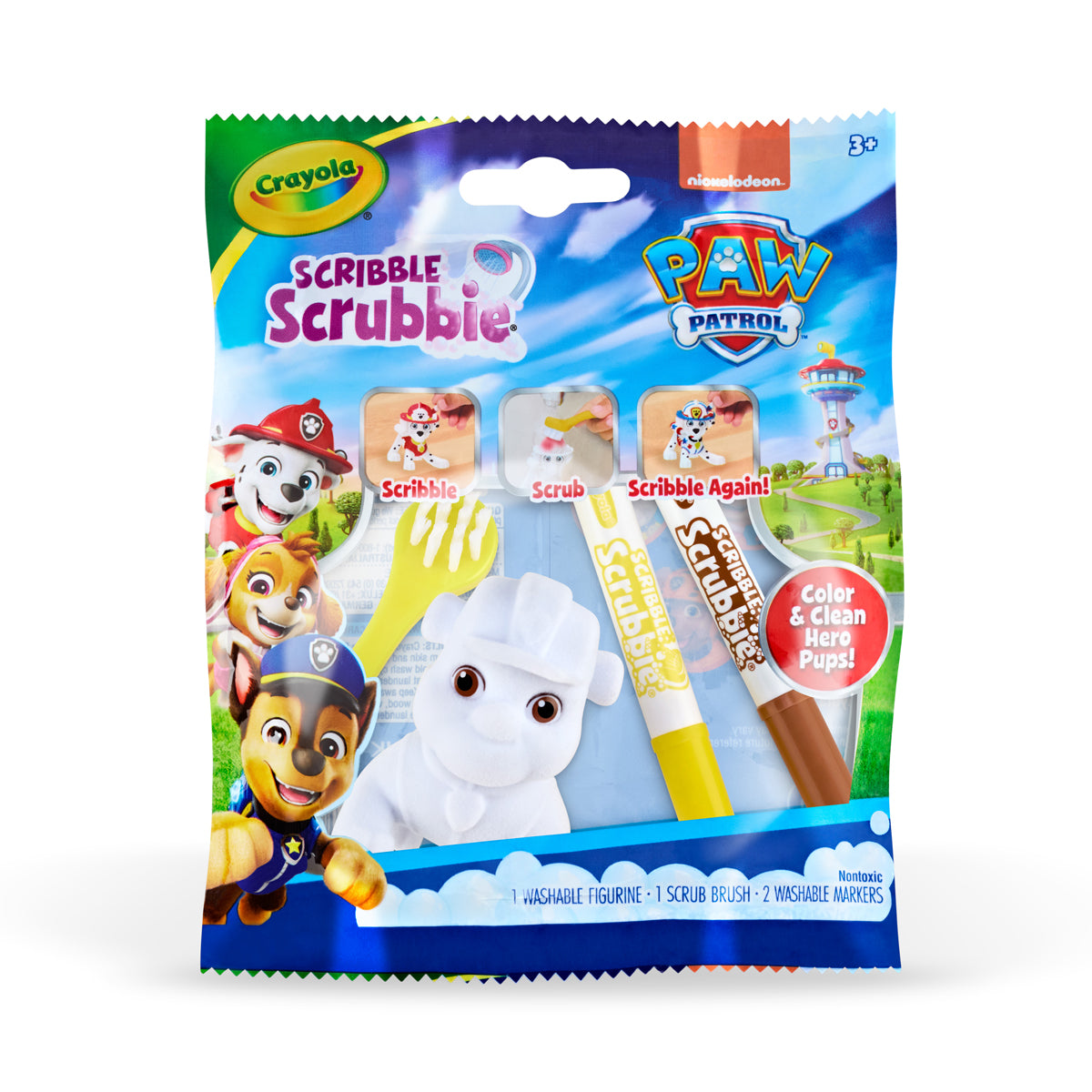 Crayola Scribble Scrubbies Paw Patrol SRT (24 units). Sold per 24s
