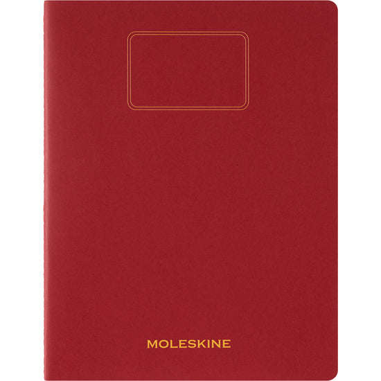 Moleskine Cahier Journal Student XXL Ruled Red