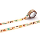 MT Washi Tape 15mm x 5m L�a Maupetit Golden Autumn