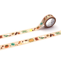 MT Washi Tape 15mm x 5m L�a Maupetit Golden Autumn