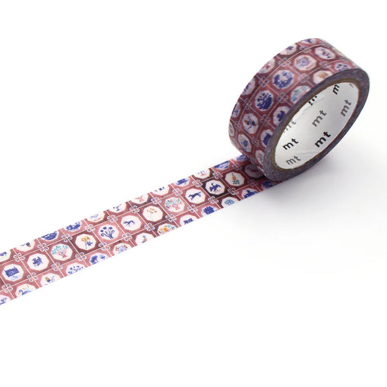 MT Washi Tape 15mm x 5m Polly Fern Tile