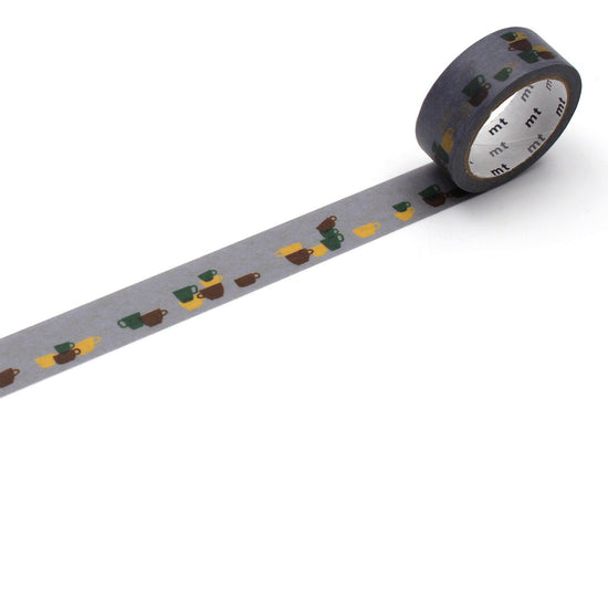 MT Washi Tape 15mm x 5m Stacking Teacups
