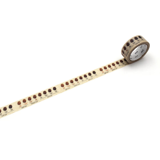 MT Washi Tape 15mm x 5m Coffee Roast