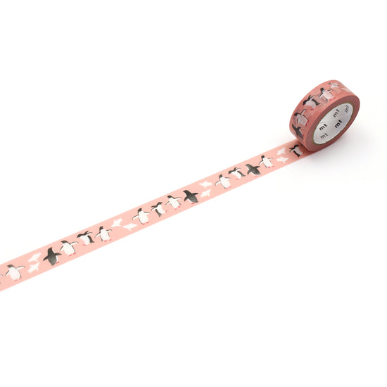 MT Washi Tape 15mm x 7m Maruichikyu Adelle Penguin