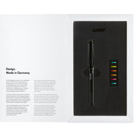 Lamy Safari LE Fountain Pen All Black Multi E/Fine (0B2)