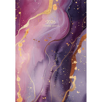 Collins Monthly Planner A4 Gold Geometric Even Year