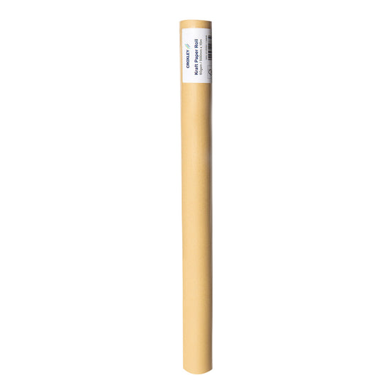 Croxley Kraft Paper Roll 500mmx10m 60gsm