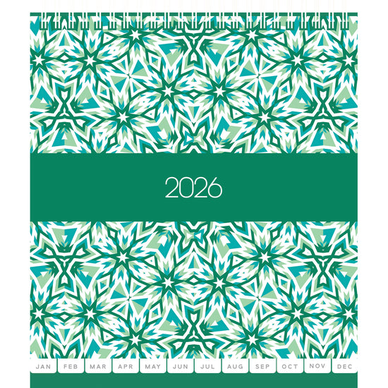 Collins Desk Calendar Kaleidoscope Even Year