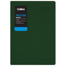 Collins Rhapsody A53 Week To View Diary Even Year Racing Green