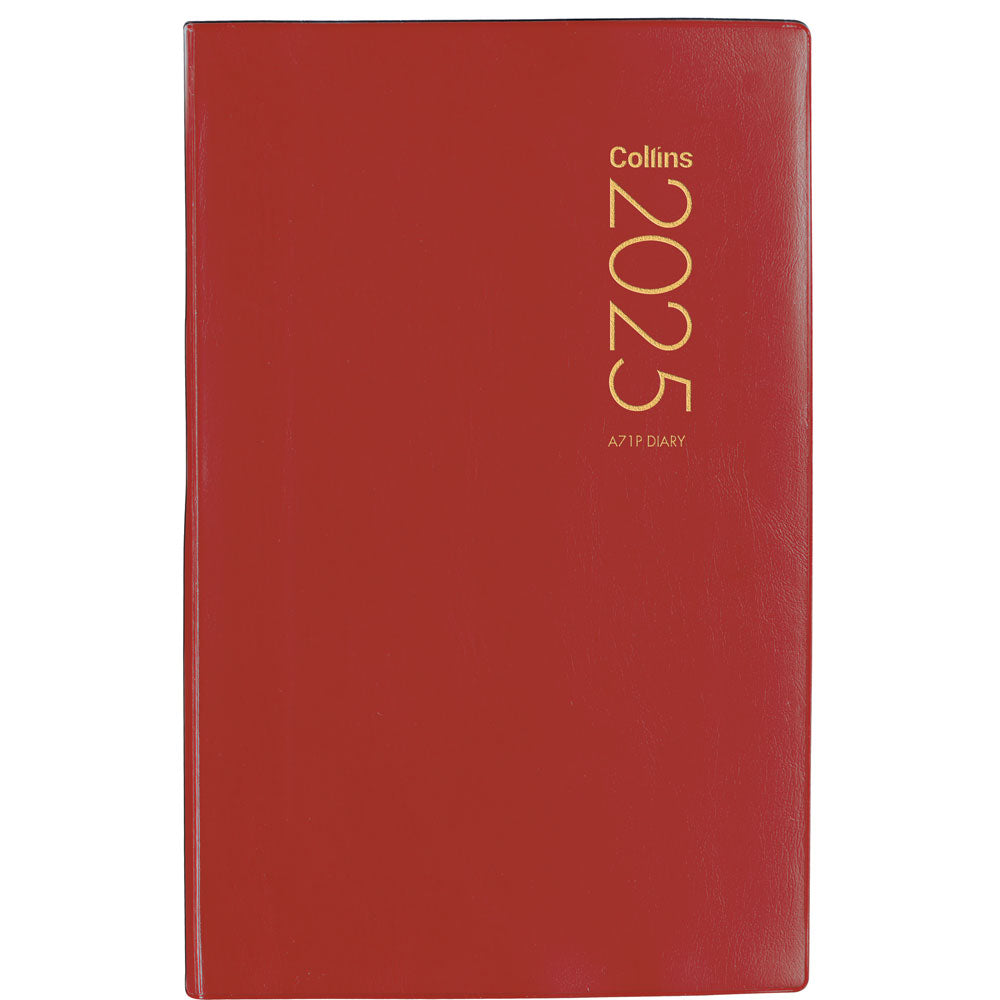 Collins Diary A71P Red 2027