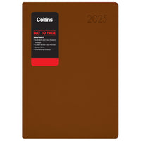 Collins Diary Rhapsody A41 Day To Page Cappuccino 2027