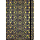 Collins Journal A5 Foil Geometric. Sold per 4s
