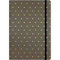 Collins Journal A5 Foil Geometric. Sold per 4s