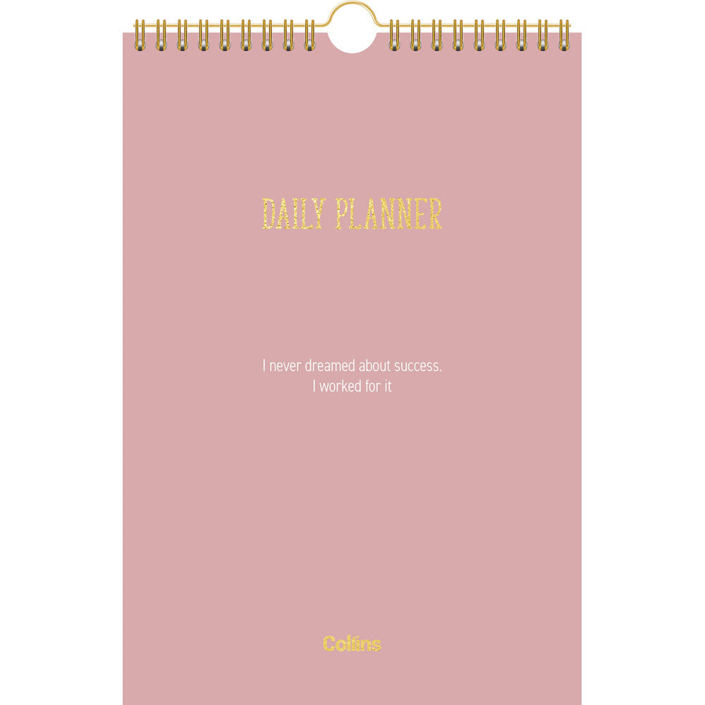 Collins Diary A5 Undated Motivational Daily Planner. Sold per 3s