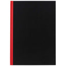 Milford Notebook Red & Black A6 100lf