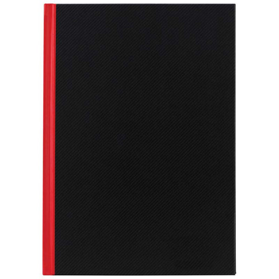 Milford Notebook Red & Black A6 100lf