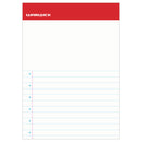 Warwick Sticky Note Pad 30mm Lined 495x695mm 30 Sheet