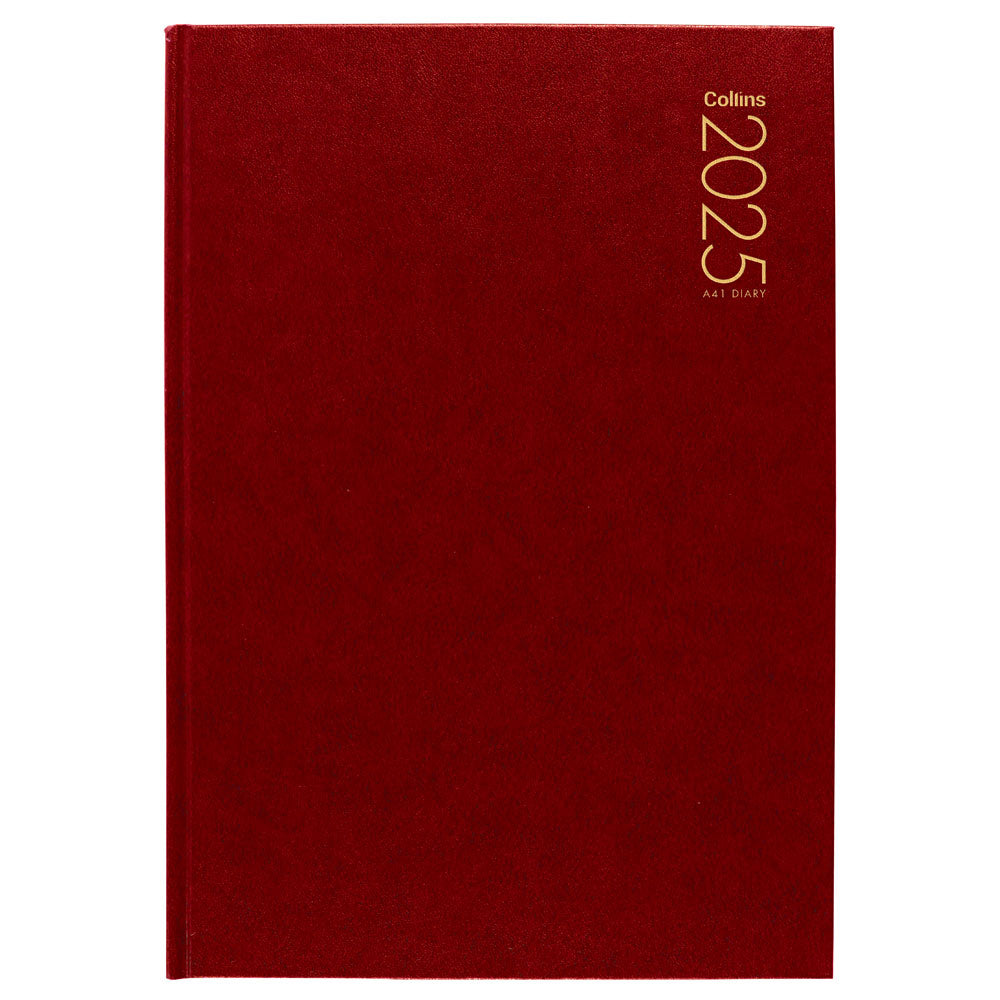 Collins Diary A41 Red 2027