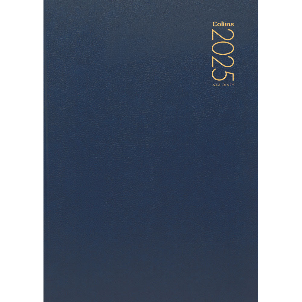 Collins Diary A43 Navy 2027