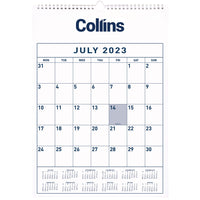 Collins Calendar Mid Year A3 Month To View 2025/2026