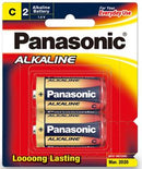 Panasonic C Alkaline Battery 2 Pack