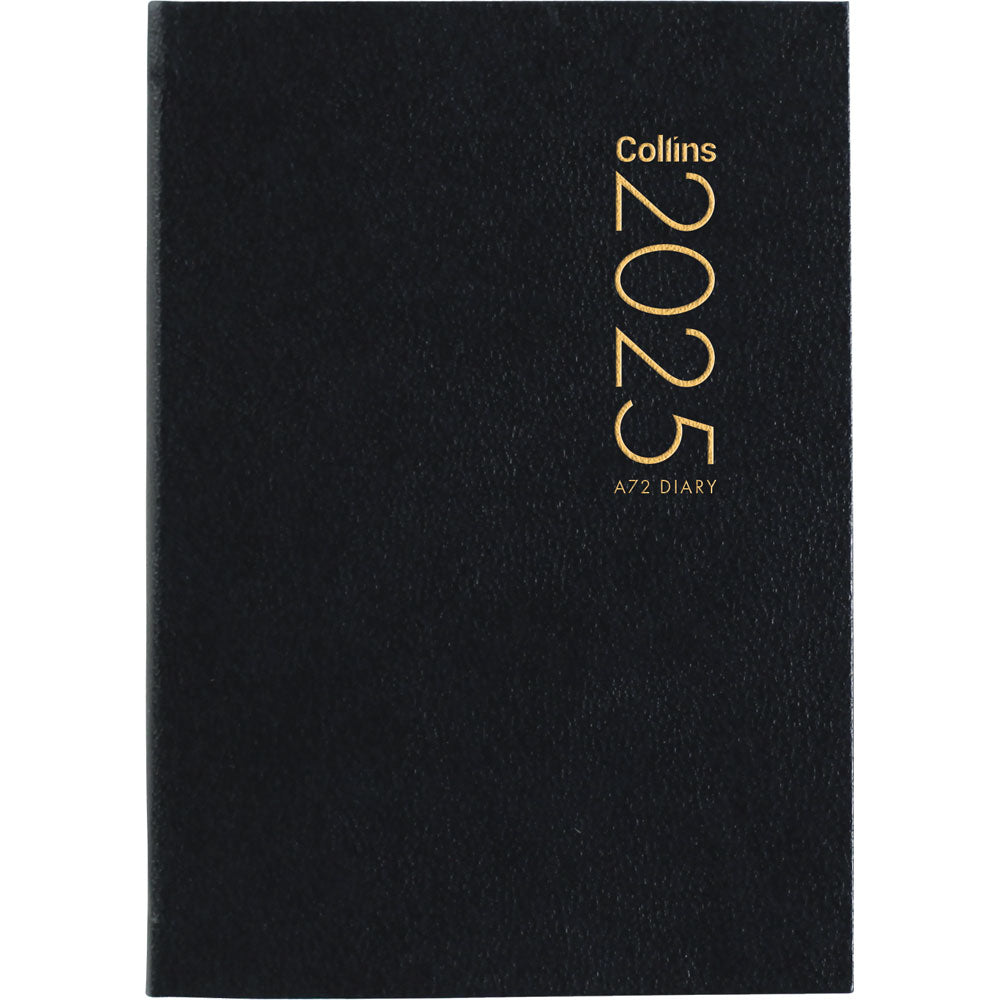 Collins Diary A72 Black 2027